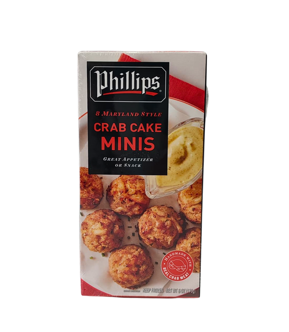 印尼 Phillips 8粒裝迷你馬里蘭蟹肉餅 (170g)