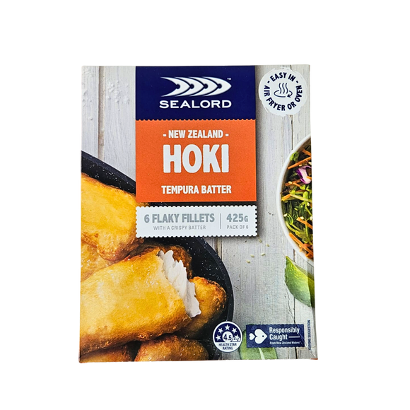 紐西蘭Sealord Hoki天婦羅炸魚柳 (425g)