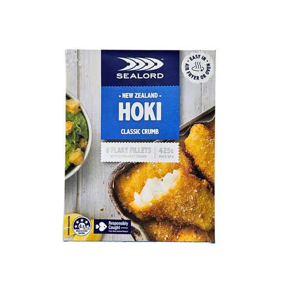 紐西蘭Sealord Hoki 原味脆炸魚柳 (425g)